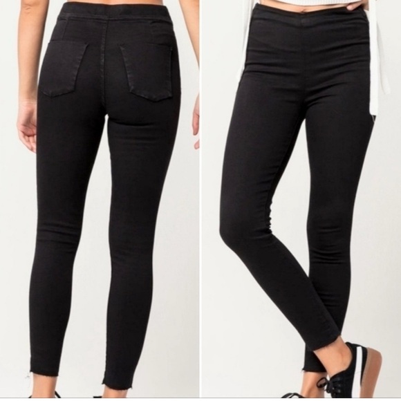 Free People Denim - Free people Easy goes it Jean Leggings Jet black